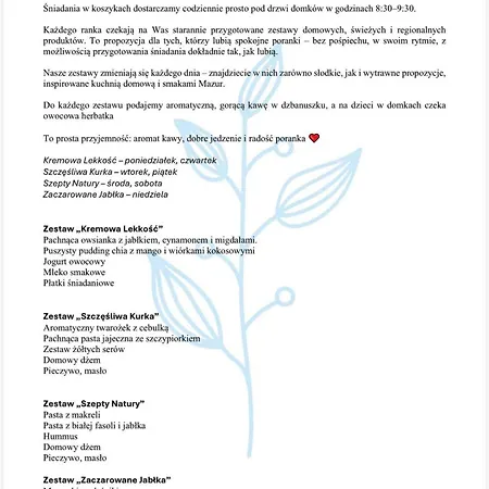 Tu Ladnie - Wypoczynek Blisko Natury I Domowa Kuchnia I Wakacyjne Przyjemnosci I Mazury *