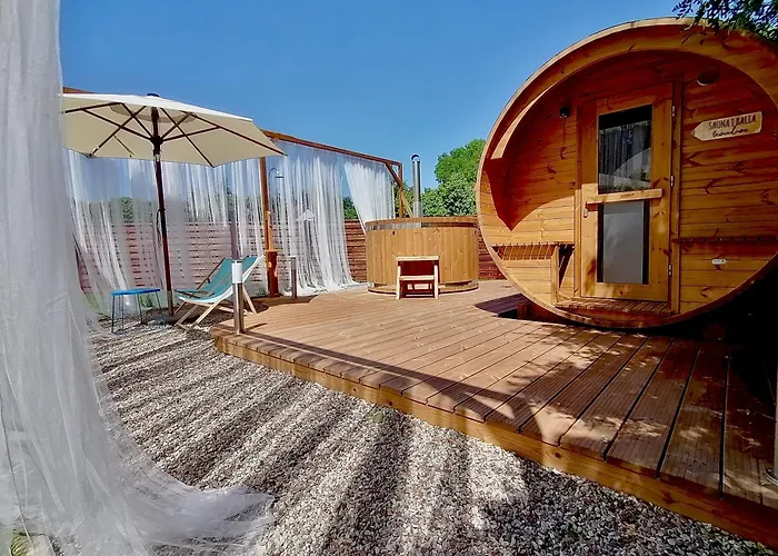 Jak Tu Ladnie - Rodzinne Domki Nad Jeziorem Z Atrakcjami I Domowa Kuchnia I Mazury Horská chata *